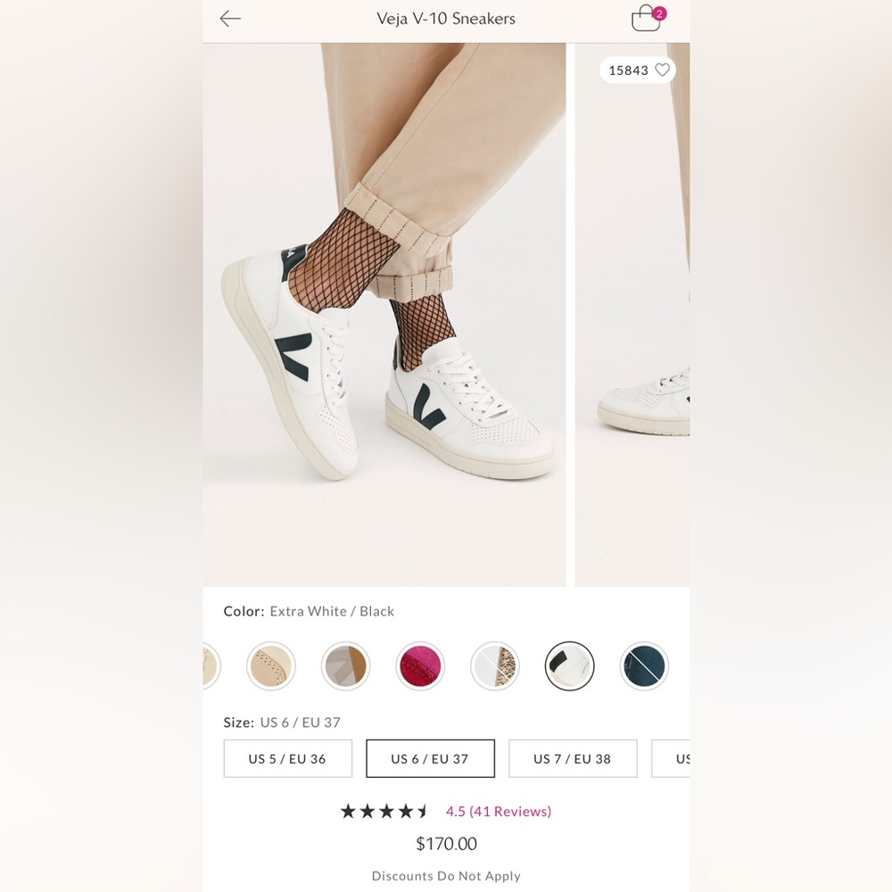 Veja V-10 Sneakers